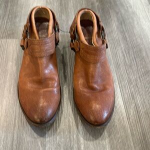 Frye slide on booties